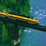 Alaska Railroad Denali Star heading south. 