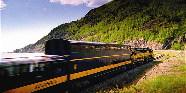 Alaska Railroad GoldStar Dome Train